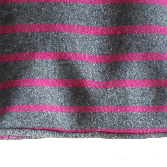 Autumn Cashmere Crew Neck Striped Pullover Sweater  size M - Picture 3 of 10